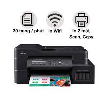 Máy in Brother DCP T720DW in đảo mặt 3 chức năng