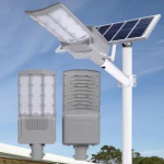 [600W] Đèn Bàn Chải Vát 3 Mặt Năng Lượng Mặt Trời KF-CT500